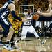 Michigan freshman Caris LeVert passes in the second half of the game against Penn State on Sunday, Feb. 17. Daniel Brenner I AnnArbor.com